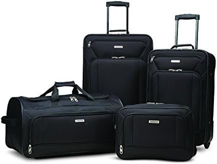 Amazon.com | Rockland Journey Softside Upright Luggage Set